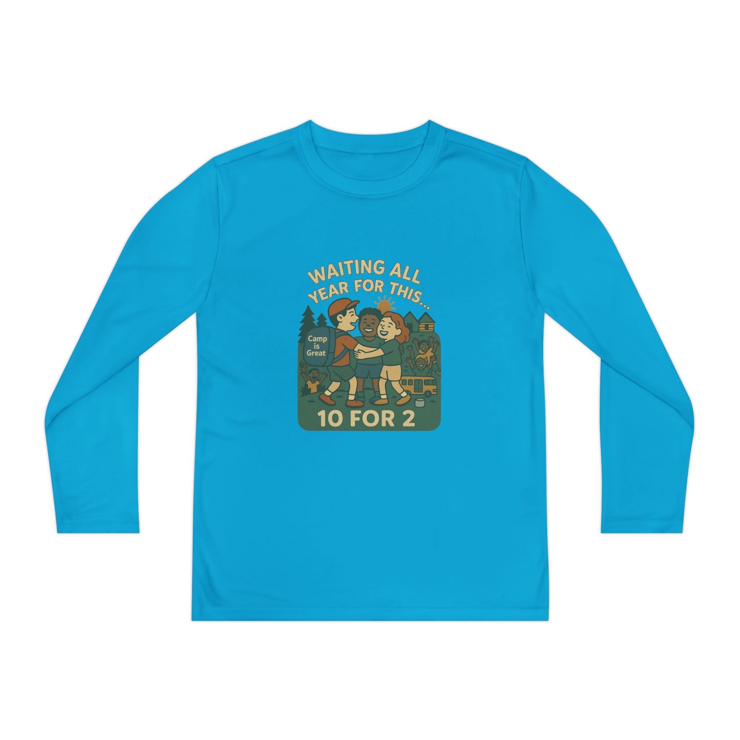 Youth Long Sleeve Competitor Tee Opening Day