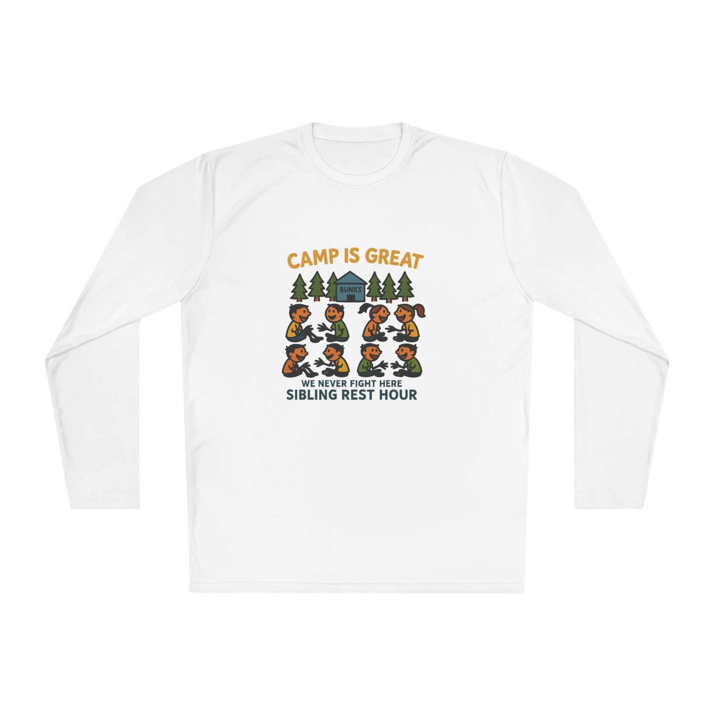 Unisex Lightweight Long Sleeve Tee Sibling Rest Hour
