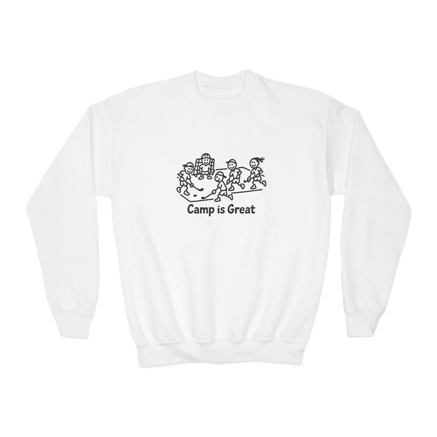 Youth Crewneck Sweatshirt Hockey