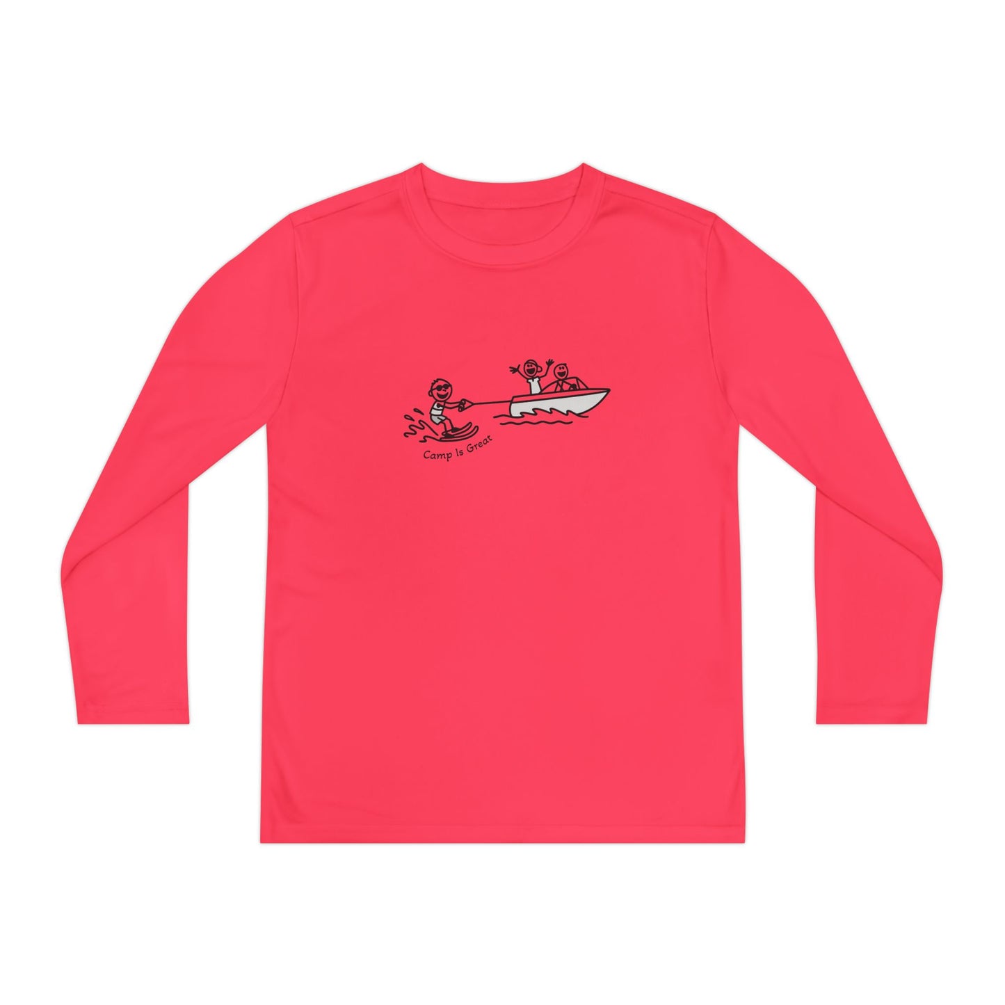 Youth Long Sleeve Competitor Tee Waterski