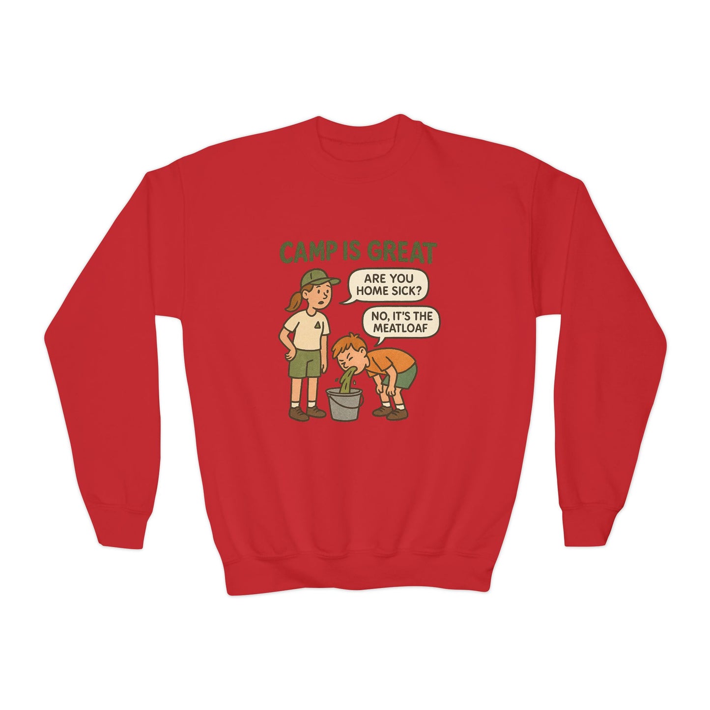 Youth Crewneck Sweatshirt Meatloaf