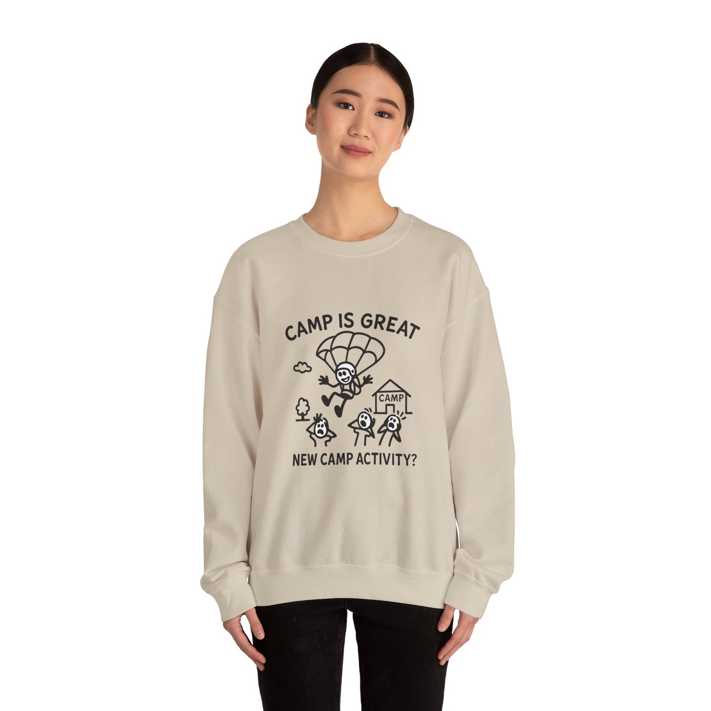 Unisex Heavy Blend™ Crewneck Sweatshirt Skydiving
