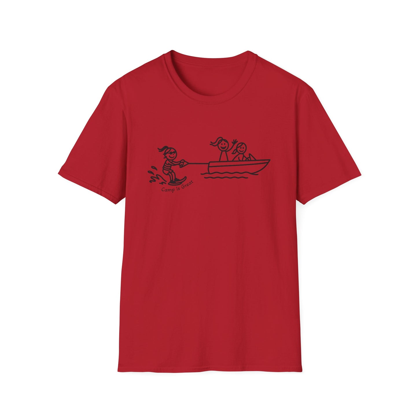 Unisex Softstyle T-Shirt Waterski