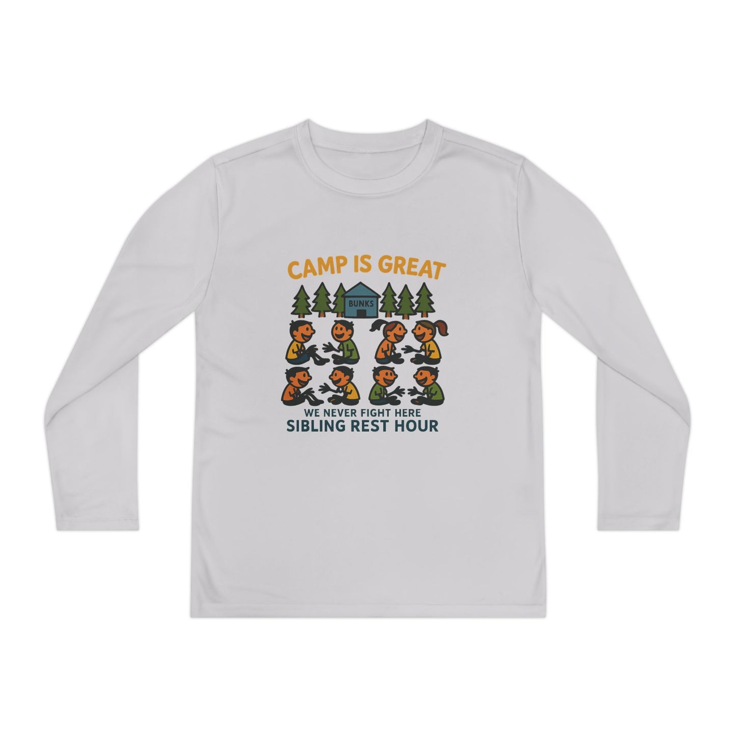 Youth Long Sleeve Competitor Tee Sibling Rest Hour