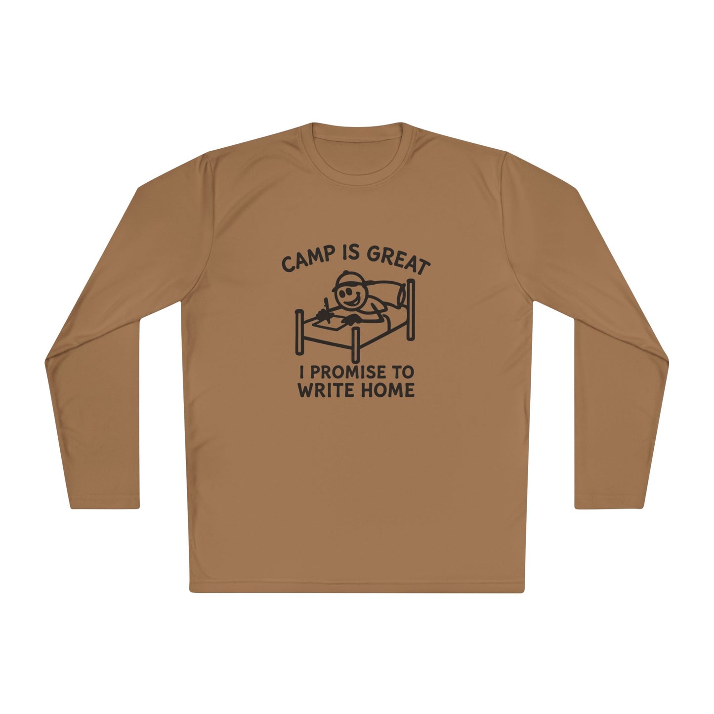 Unisex Lightweight Long Sleeve Tee Write Home