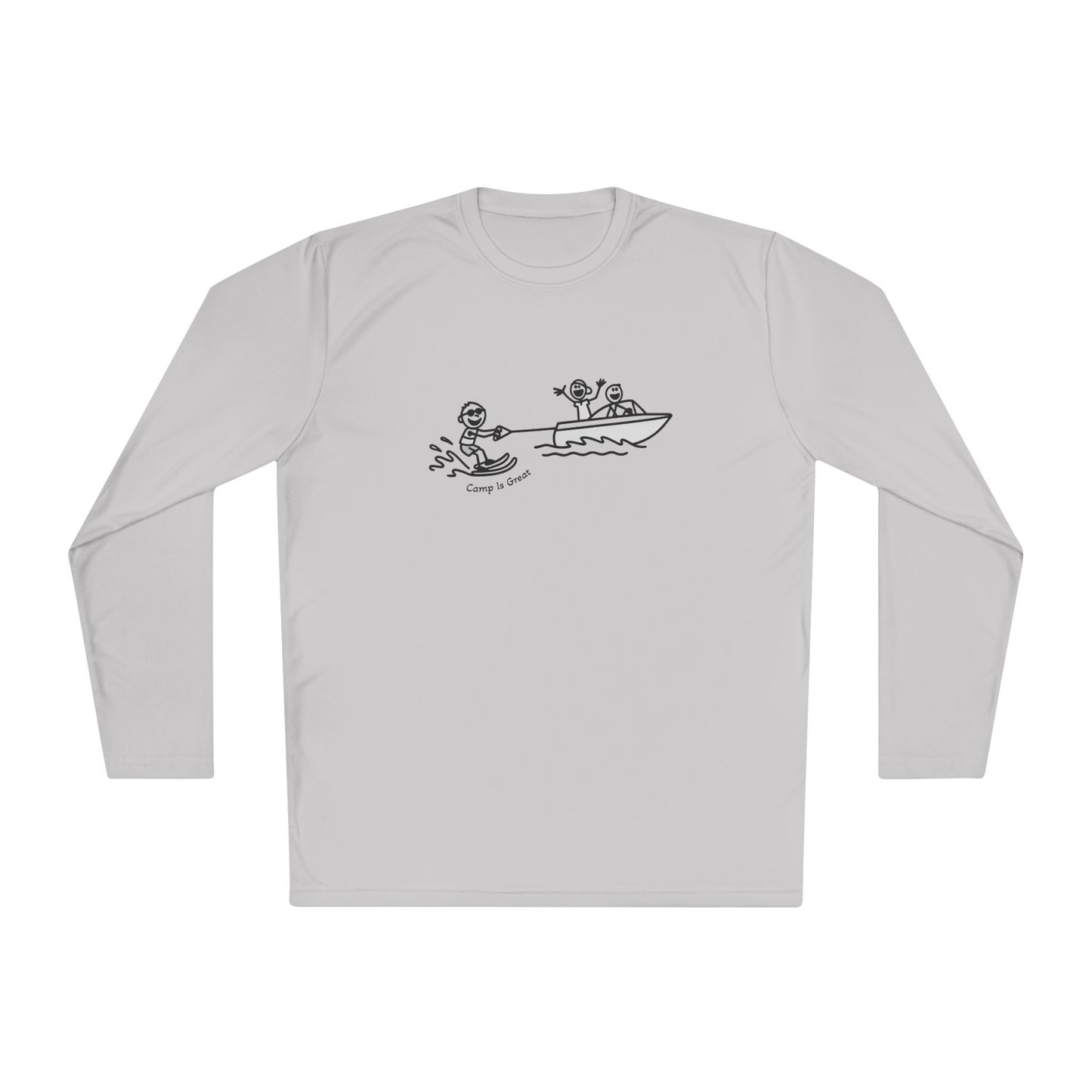Unisex Lightweight Long Sleeve Tee Waterski