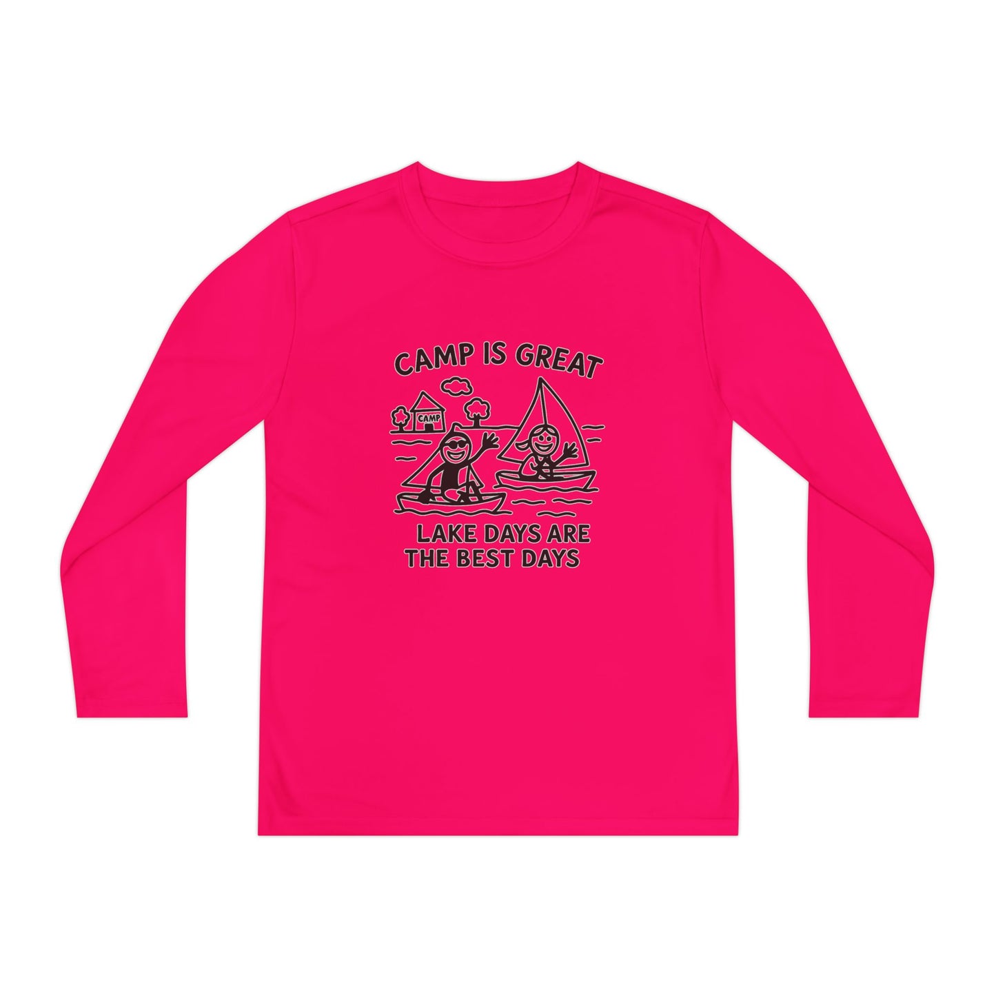 Youth Long Sleeve Competitor Tee Lake Days