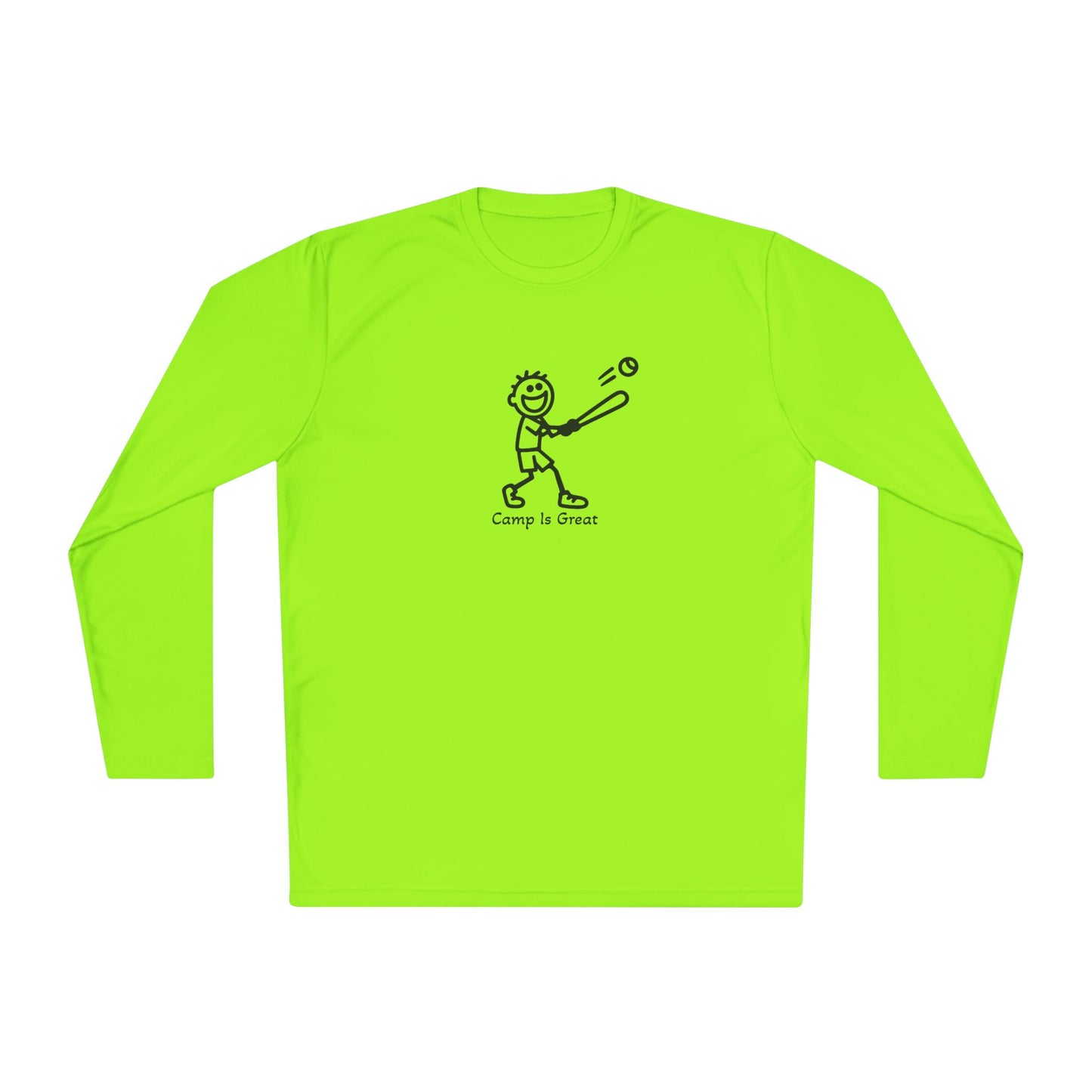 Unisex Lightweight Long Sleeve Tee Baseball