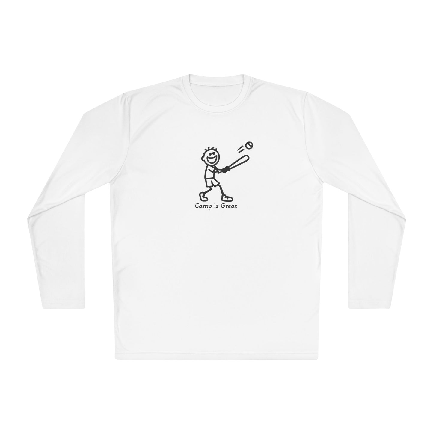 Unisex Lightweight Long Sleeve Tee Baseball