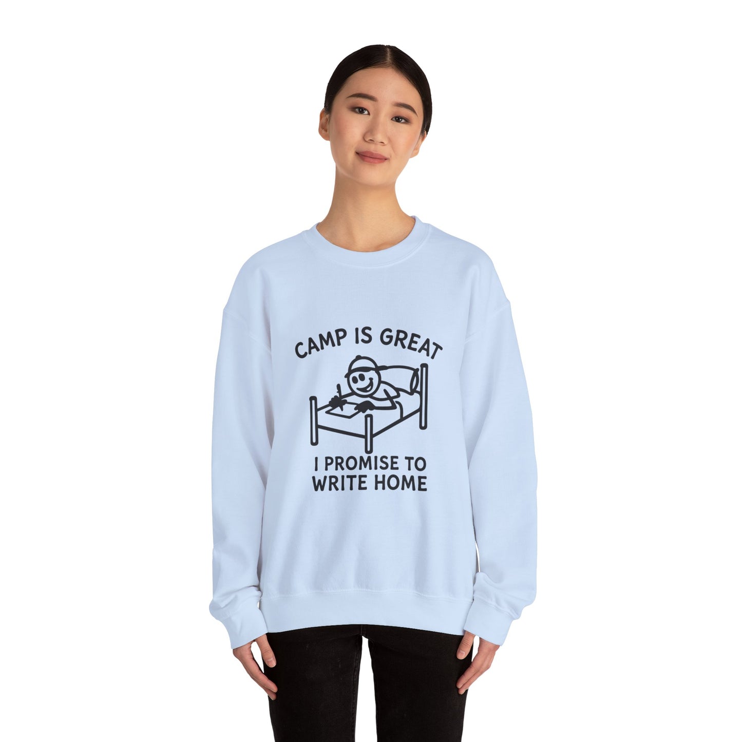 Unisex Heavy Blend™ Crewneck Sweatshirt Write Home