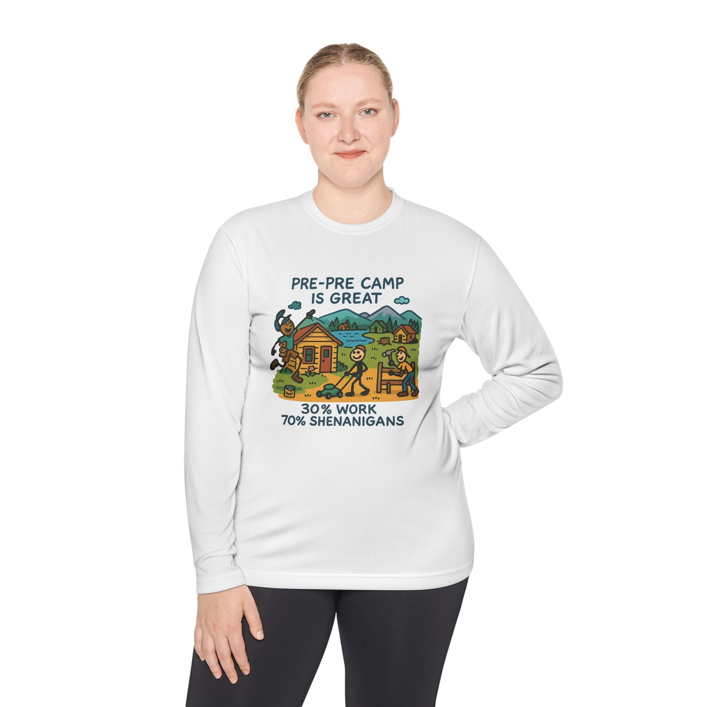Unisex Lightweight Long Sleeve Tee Pre-Pre-Camp