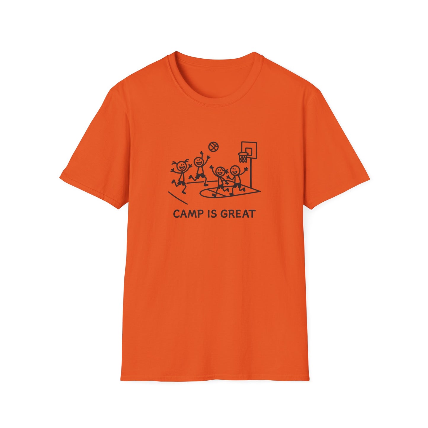 Unisex Softstyle T-Shirt Basketball