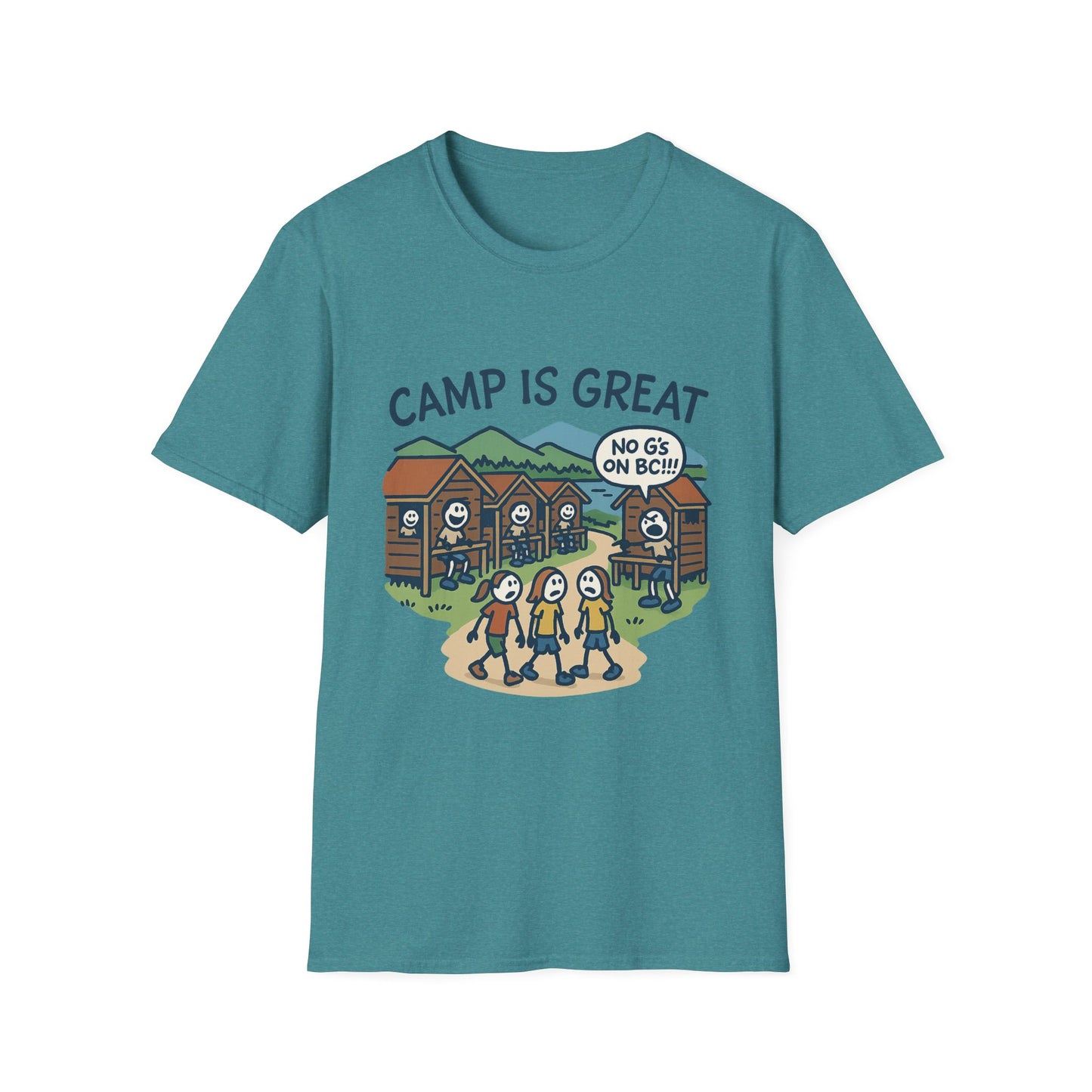 Unisex Softstyle T-Shirt No G's on BC