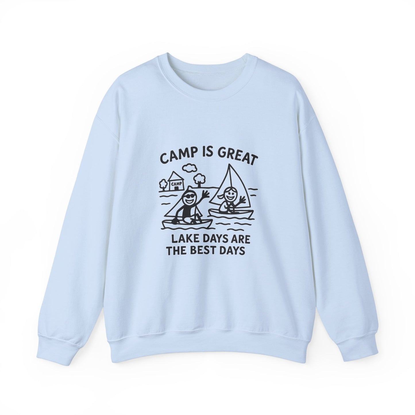 Unisex Heavy Blend™ Crewneck Sweatshirt Lake Days