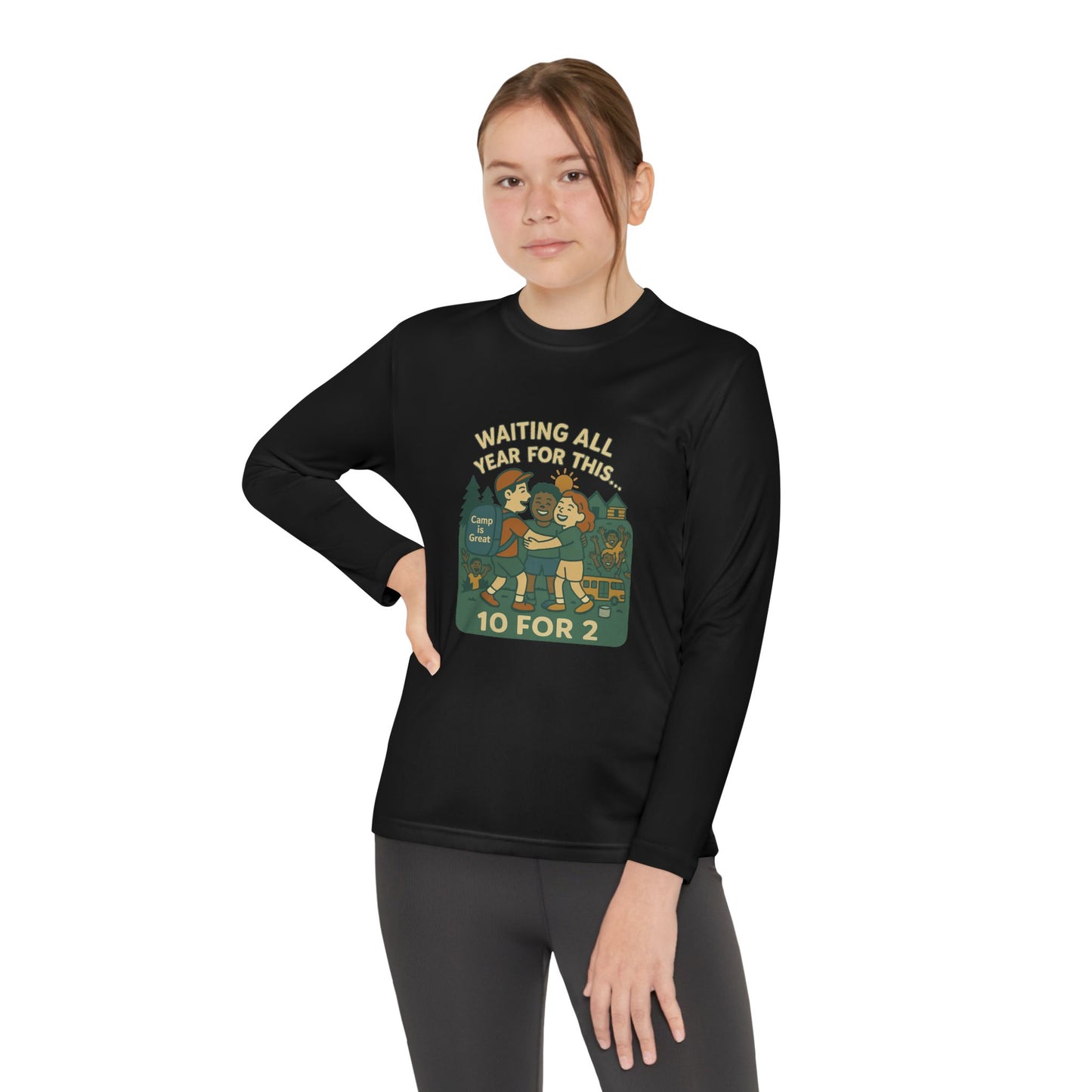 Youth Long Sleeve Competitor Tee Opening Day