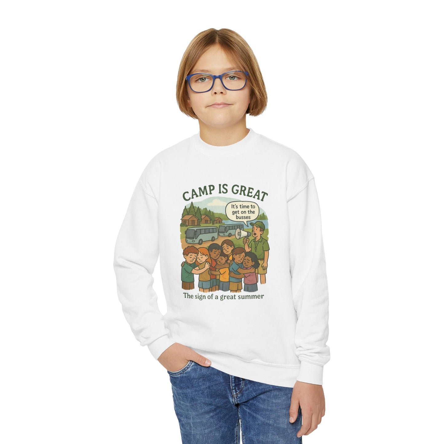 Youth Crewneck Sweatshirt Closing Day