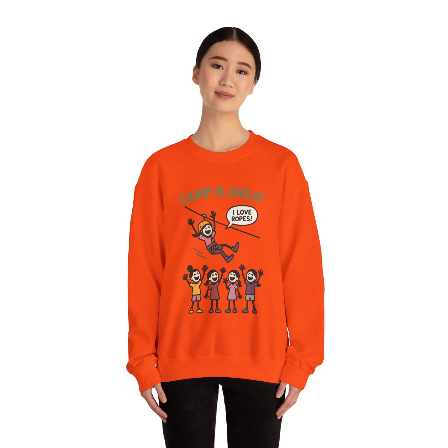 Unisex Heavy Blend™ Crewneck Sweatshirt Ropes
