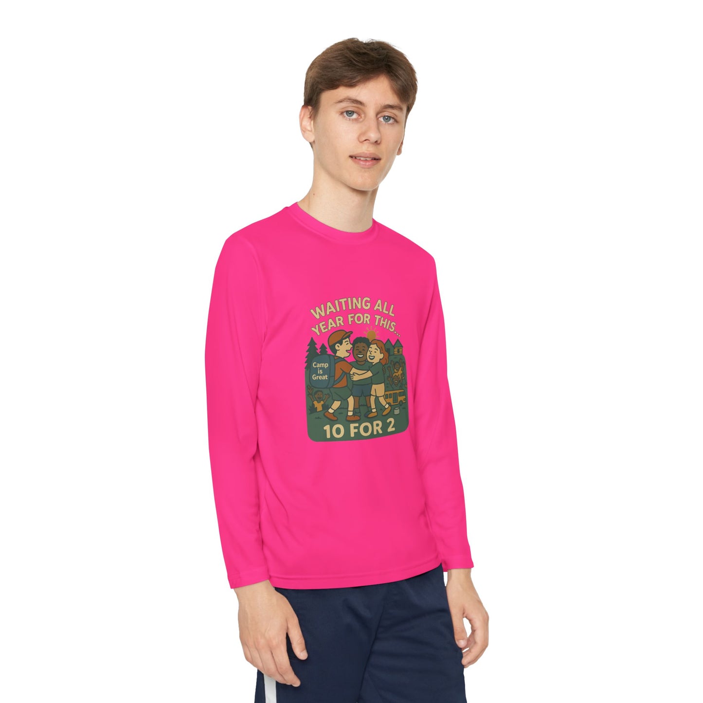 Youth Long Sleeve Competitor Tee Opening Day