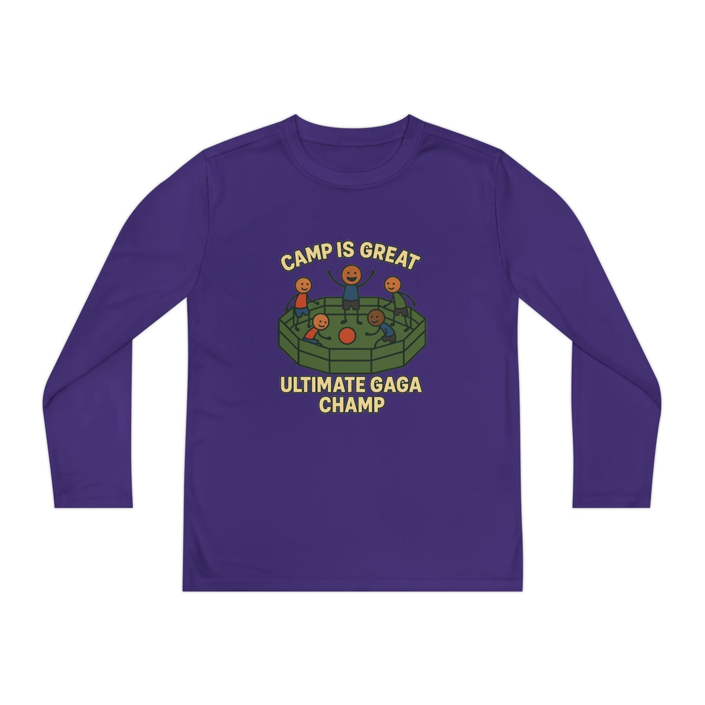 Youth Long Sleeve Competitor Tee GA Champ