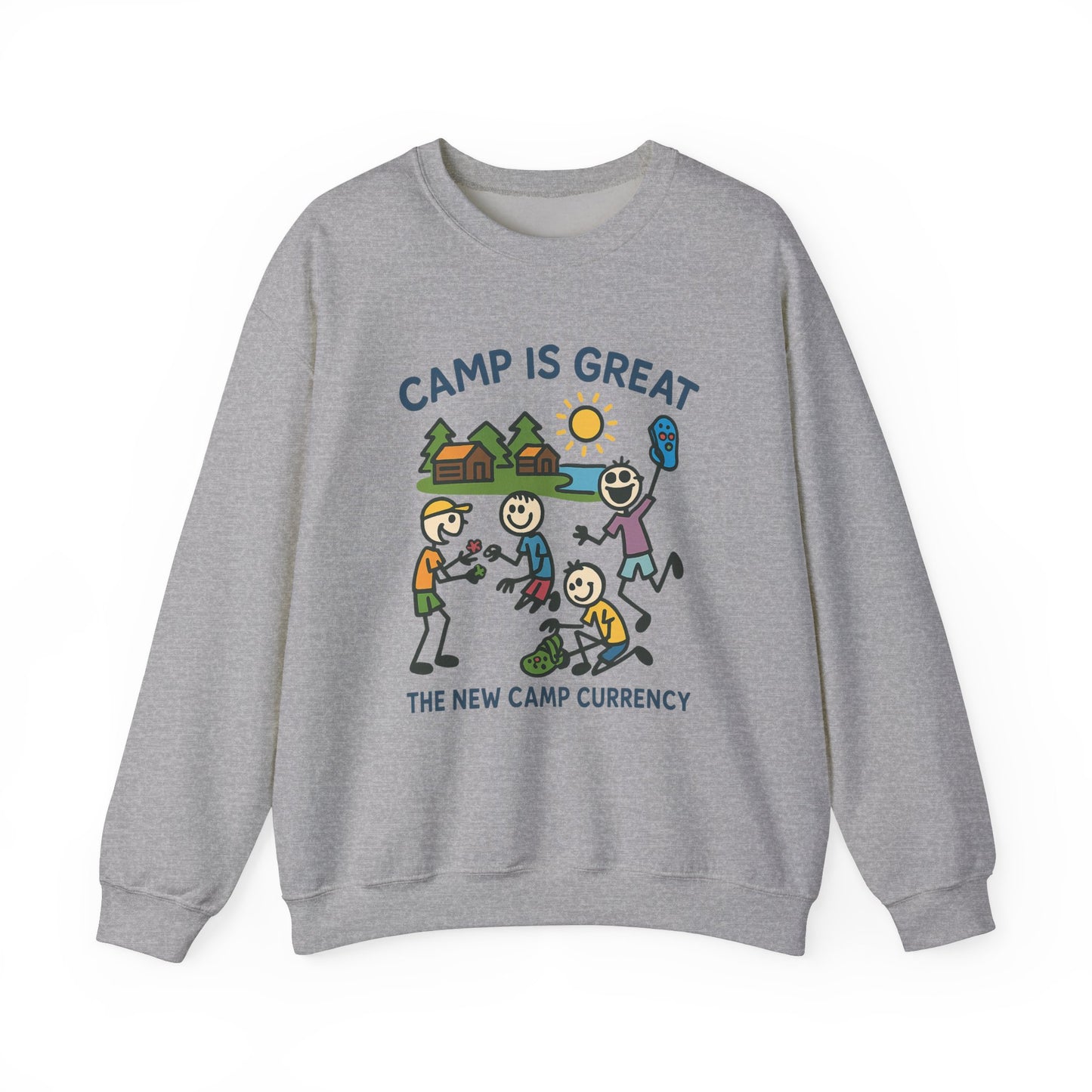 Unisex Heavy Blend™ Crewneck Sweatshirt Shoe Charms