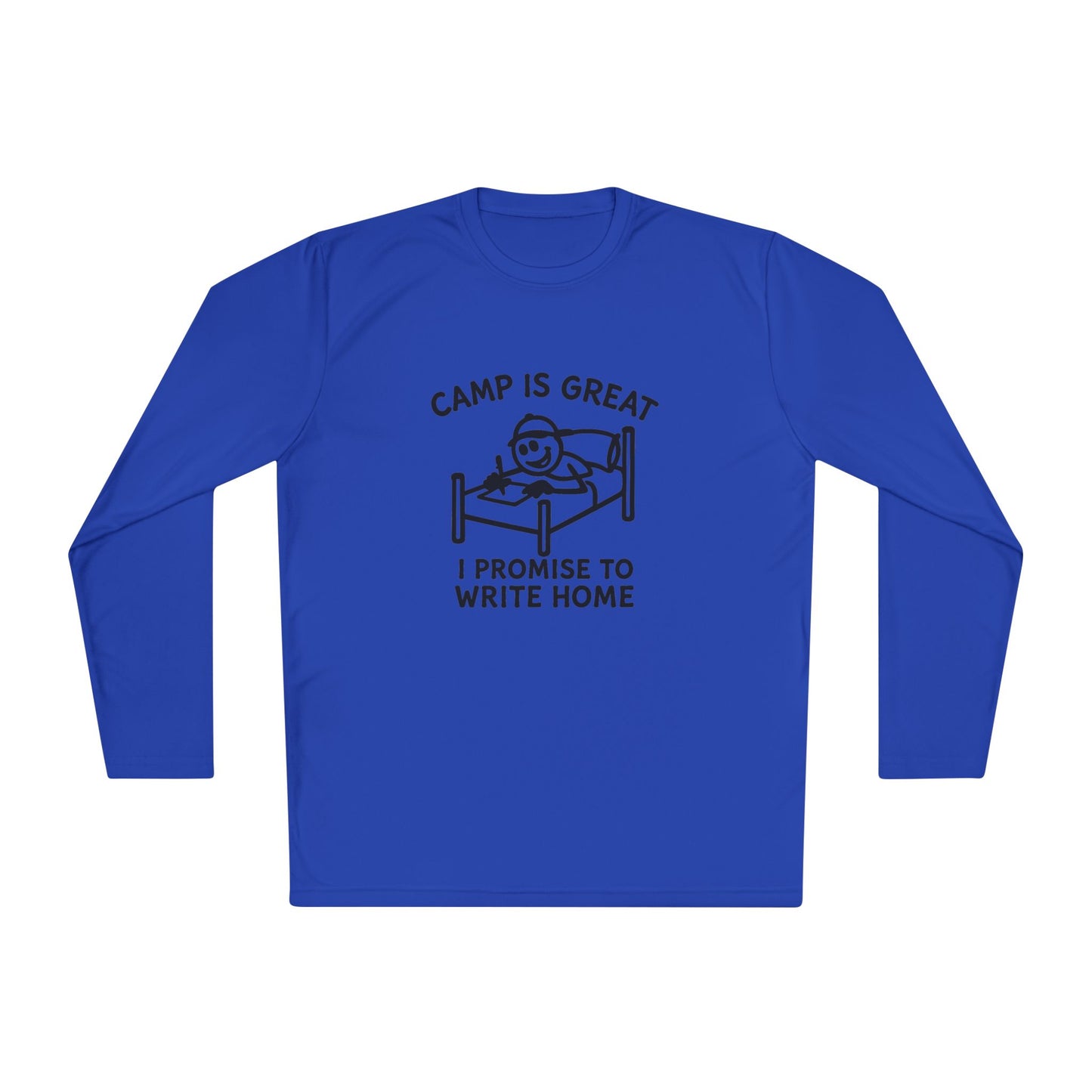 Unisex Lightweight Long Sleeve Tee Write Home