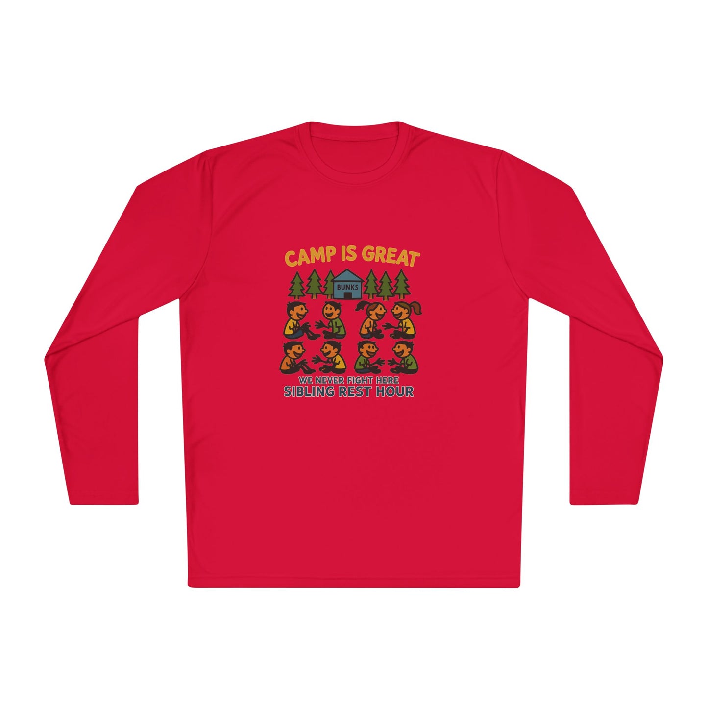 Unisex Lightweight Long Sleeve Tee Sibling Rest Hour