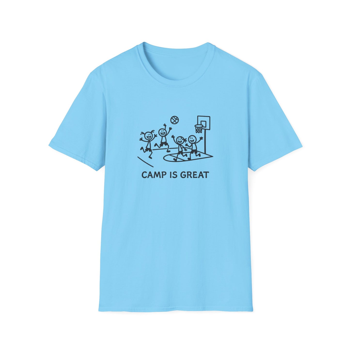 Unisex Softstyle T-Shirt Basketball
