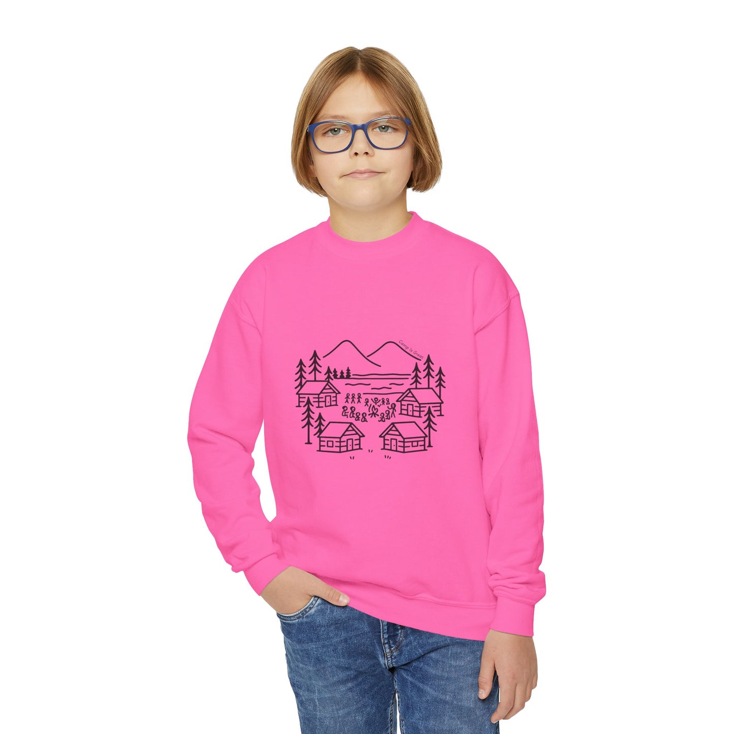 Youth Crewneck Sweatshirt Landscape