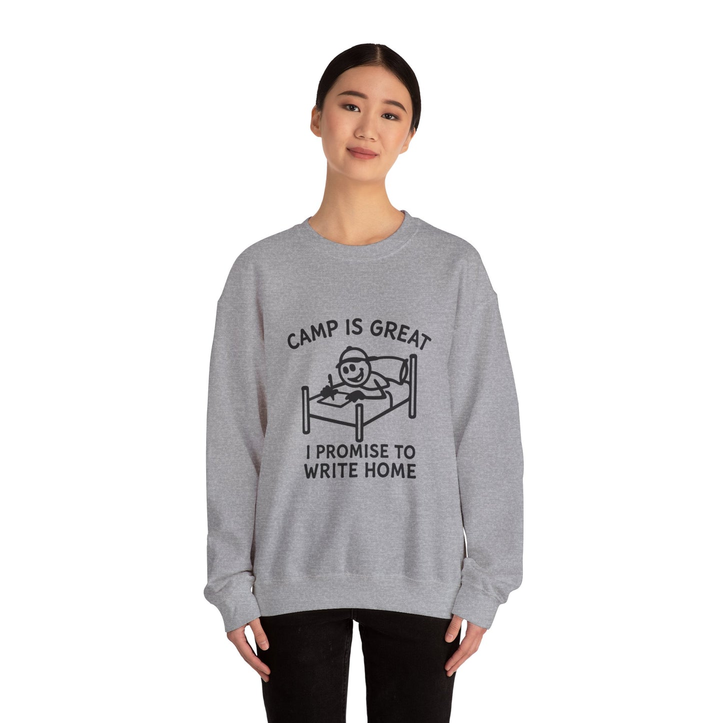 Unisex Heavy Blend™ Crewneck Sweatshirt Write Home