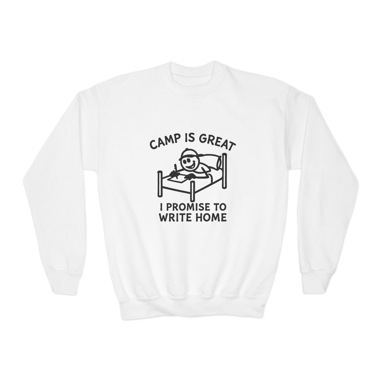 Youth Crewneck Sweatshirt Write Home