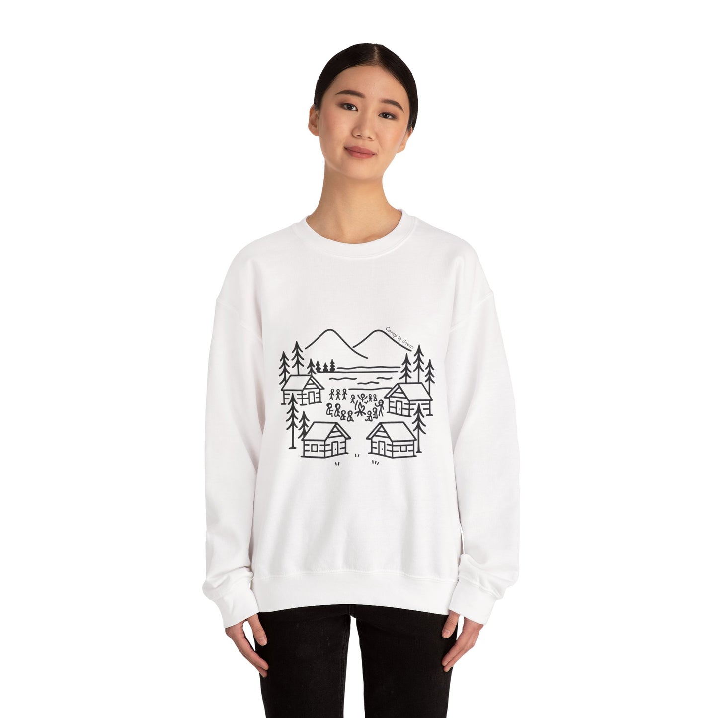 Unisex Heavy Blend™ Crewneck Sweatshirt Landscape