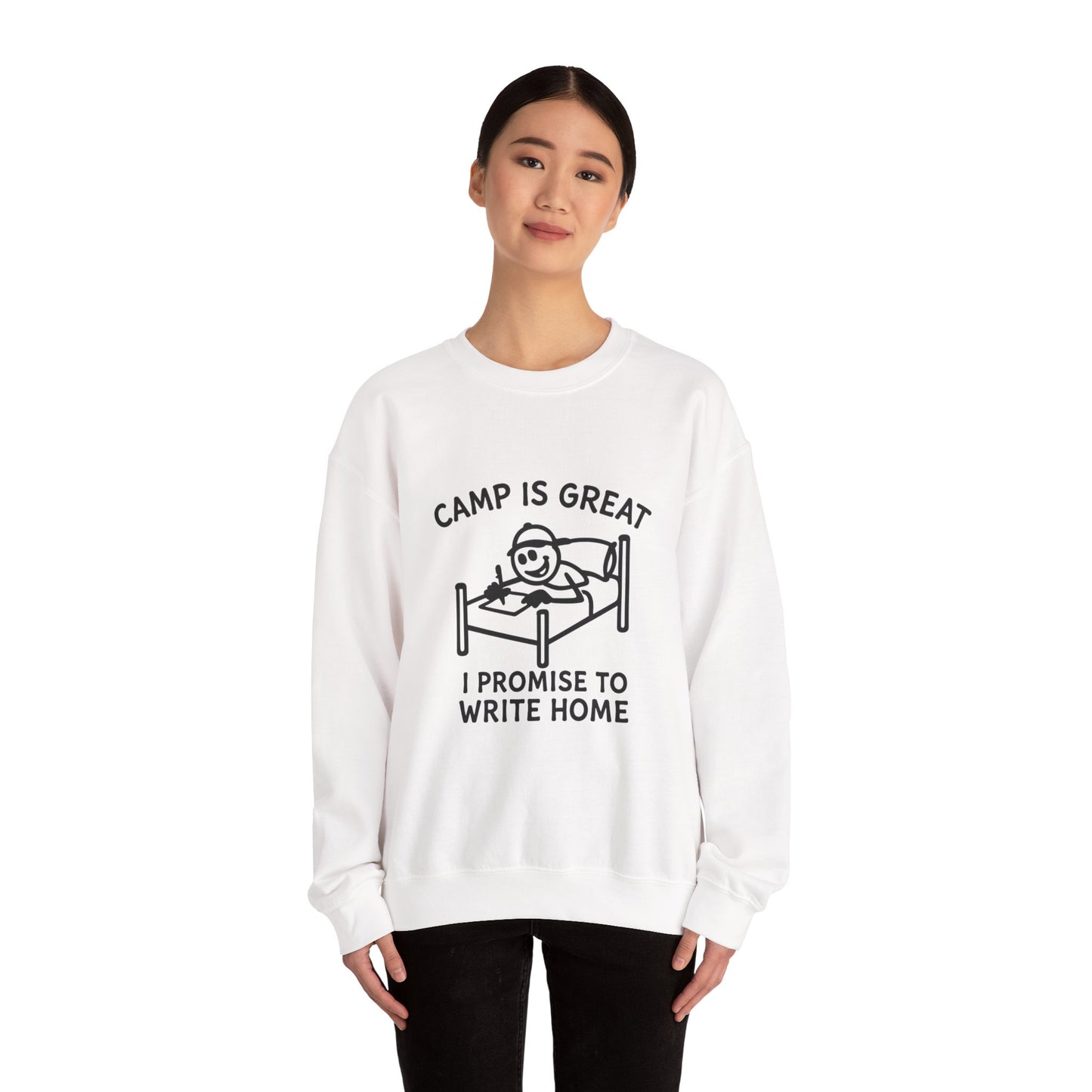 Unisex Heavy Blend™ Crewneck Sweatshirt Write Home