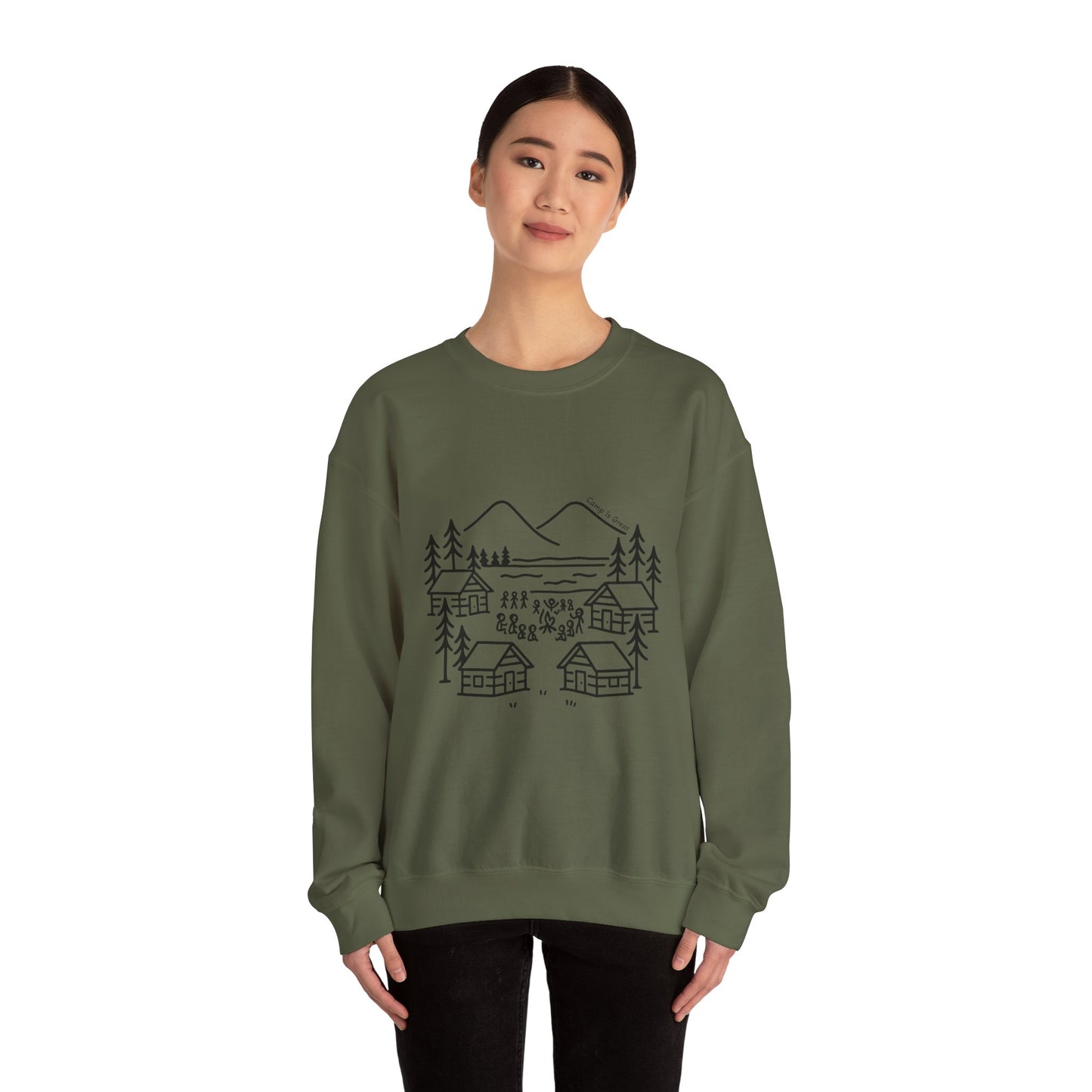 Unisex Heavy Blend™ Crewneck Sweatshirt Landscape