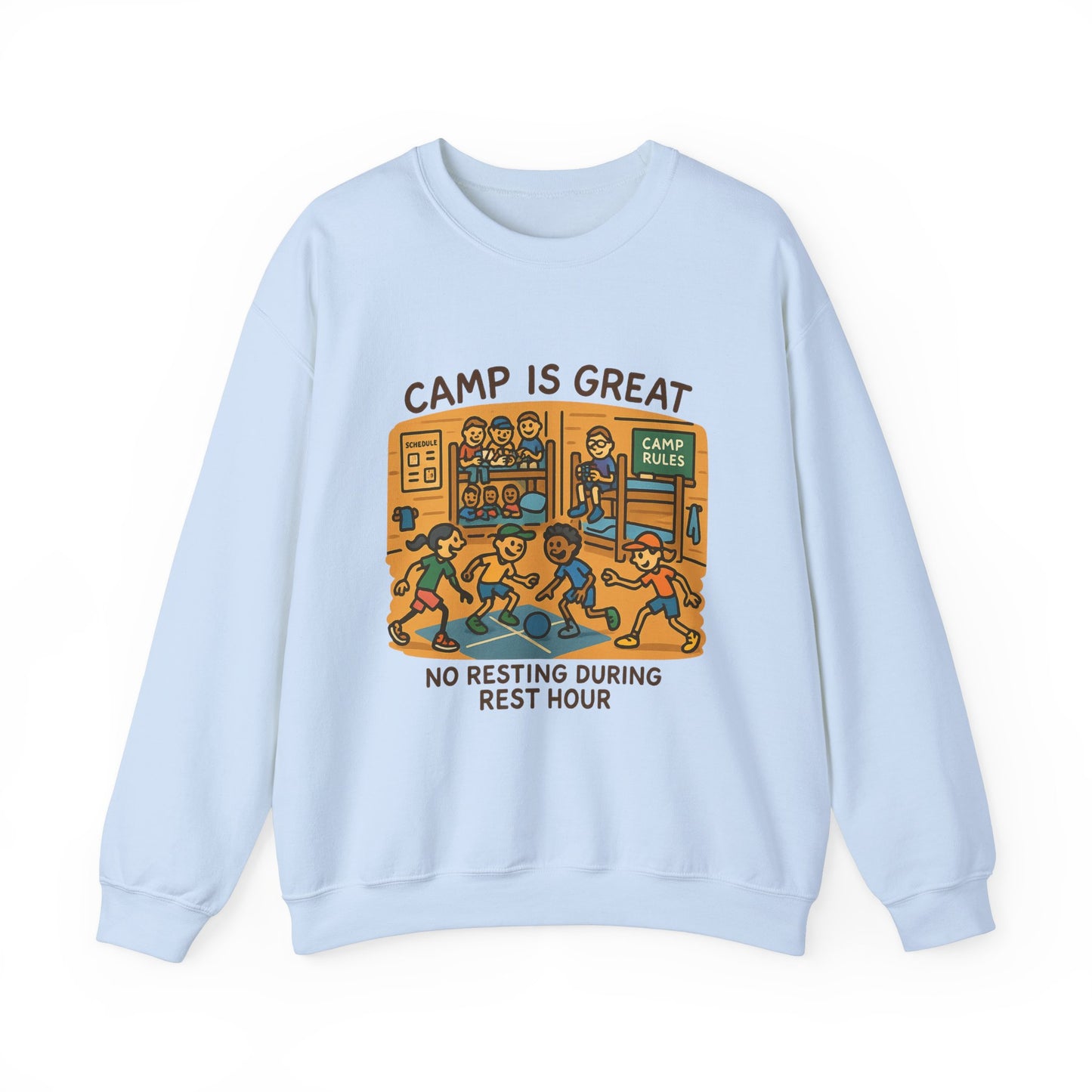 Unisex Heavy Blend™ Crewneck Sweatshirt Rest Hour