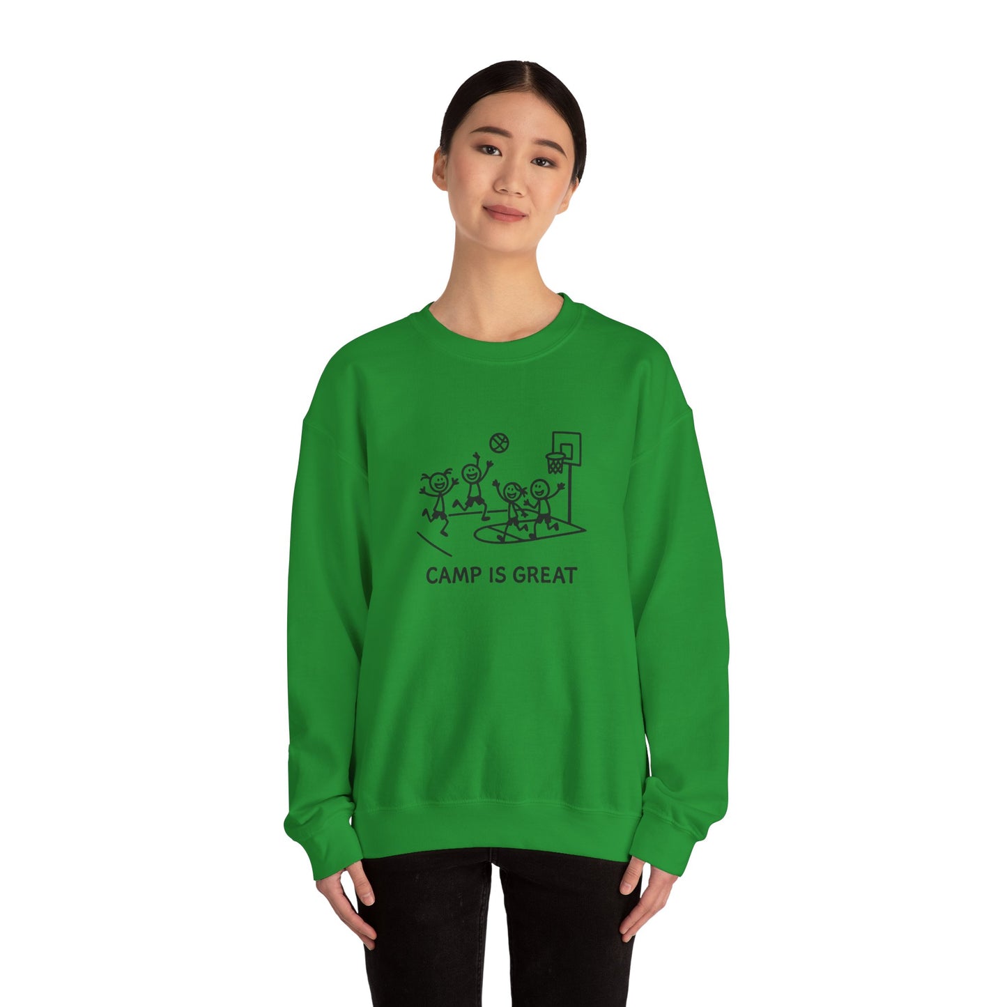 Unisex Heavy Blend™ Crewneck Sweatshirt Basketball