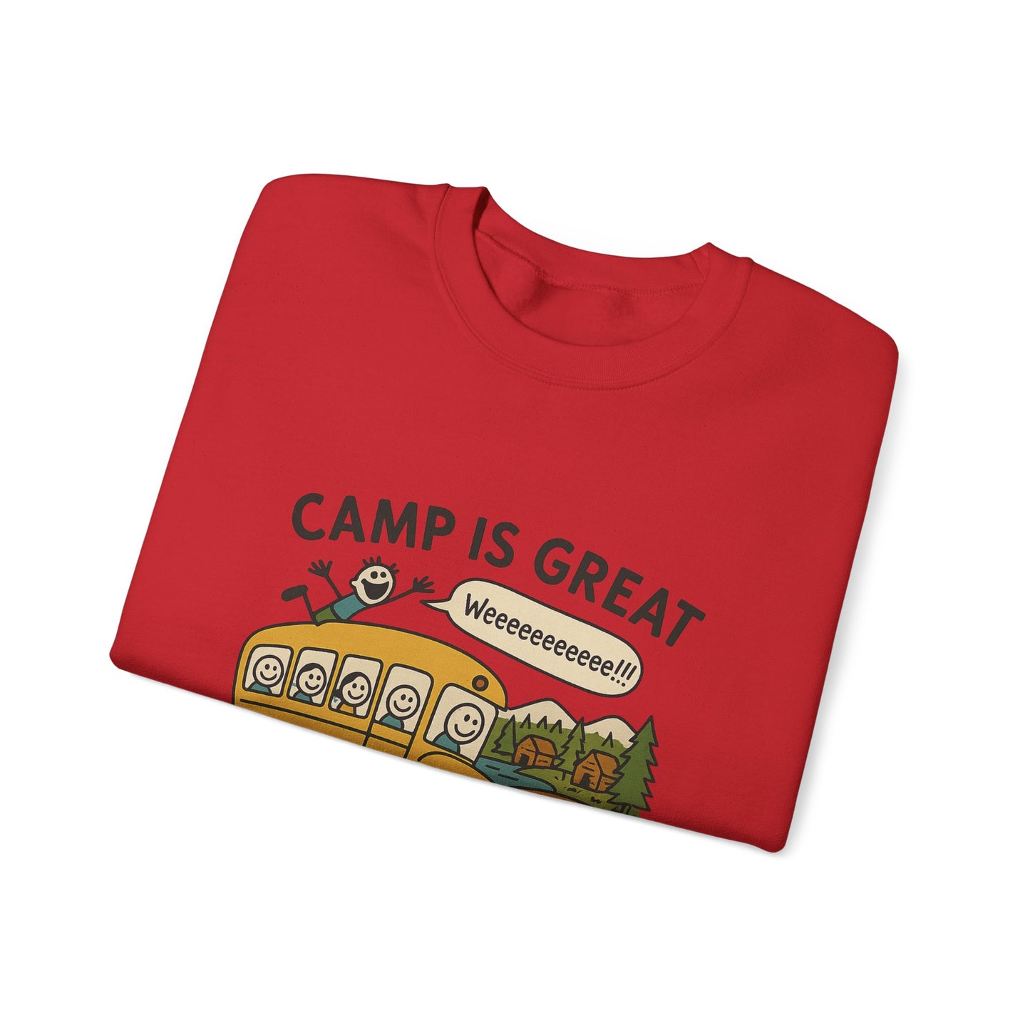 Unisex Heavy Blend™ Crewneck Sweatshirt Bus