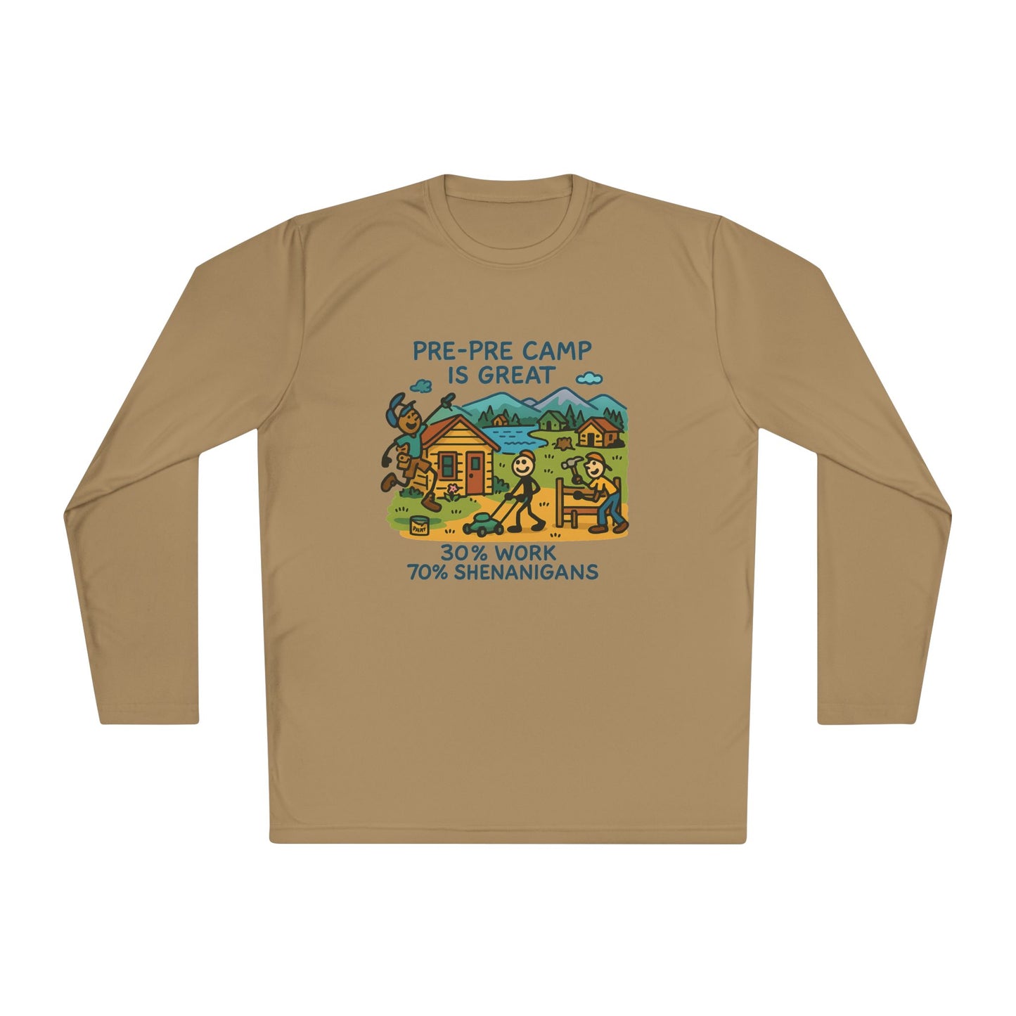 Unisex Lightweight Long Sleeve Tee Pre-Pre-Camp