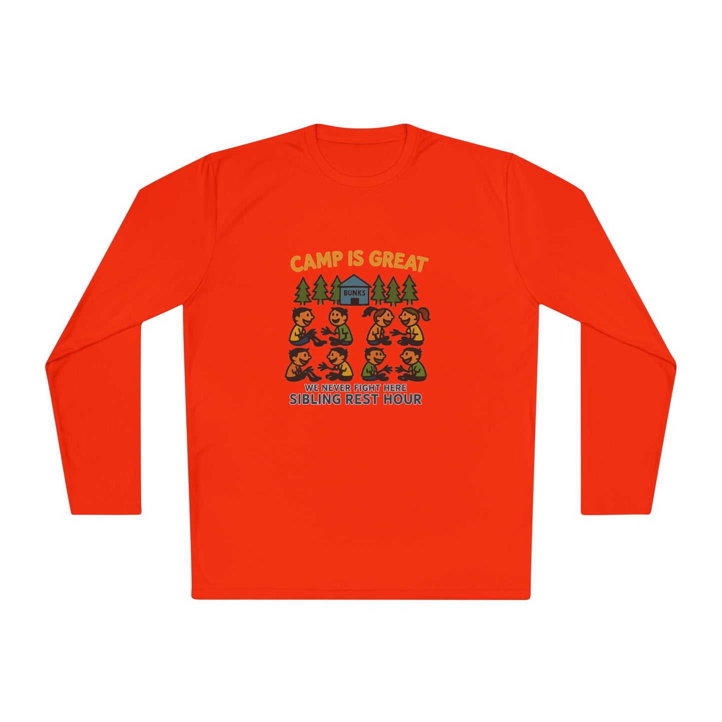 Unisex Lightweight Long Sleeve Tee Sibling Rest Hour