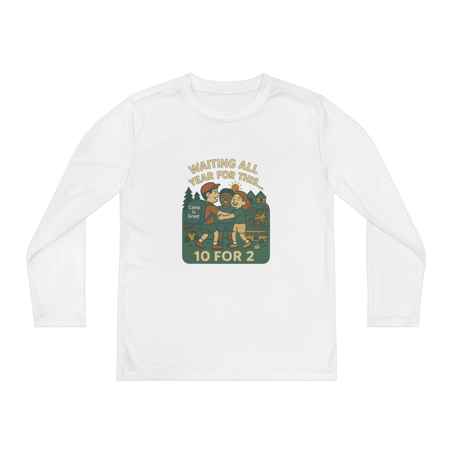 Youth Long Sleeve Competitor Tee Opening Day
