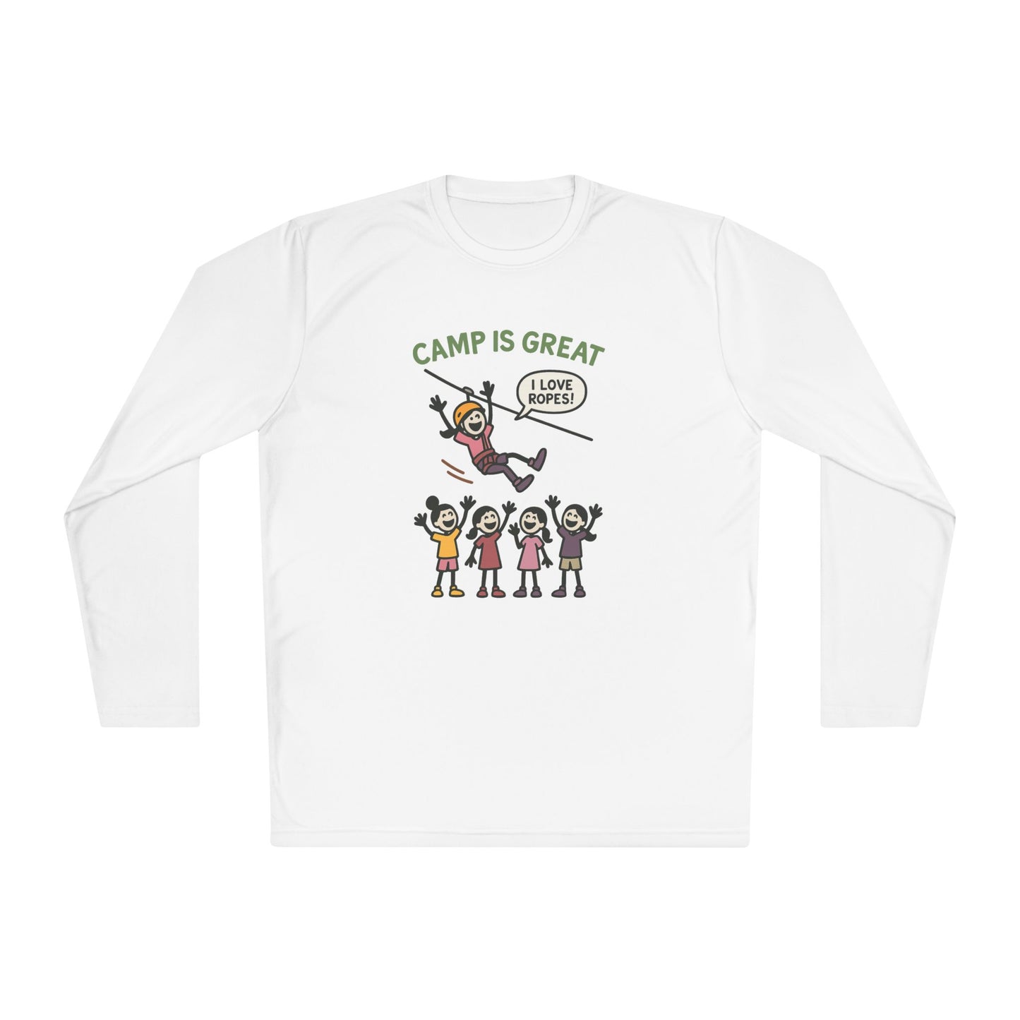 Unisex Lightweight Long Sleeve Tee Ropes