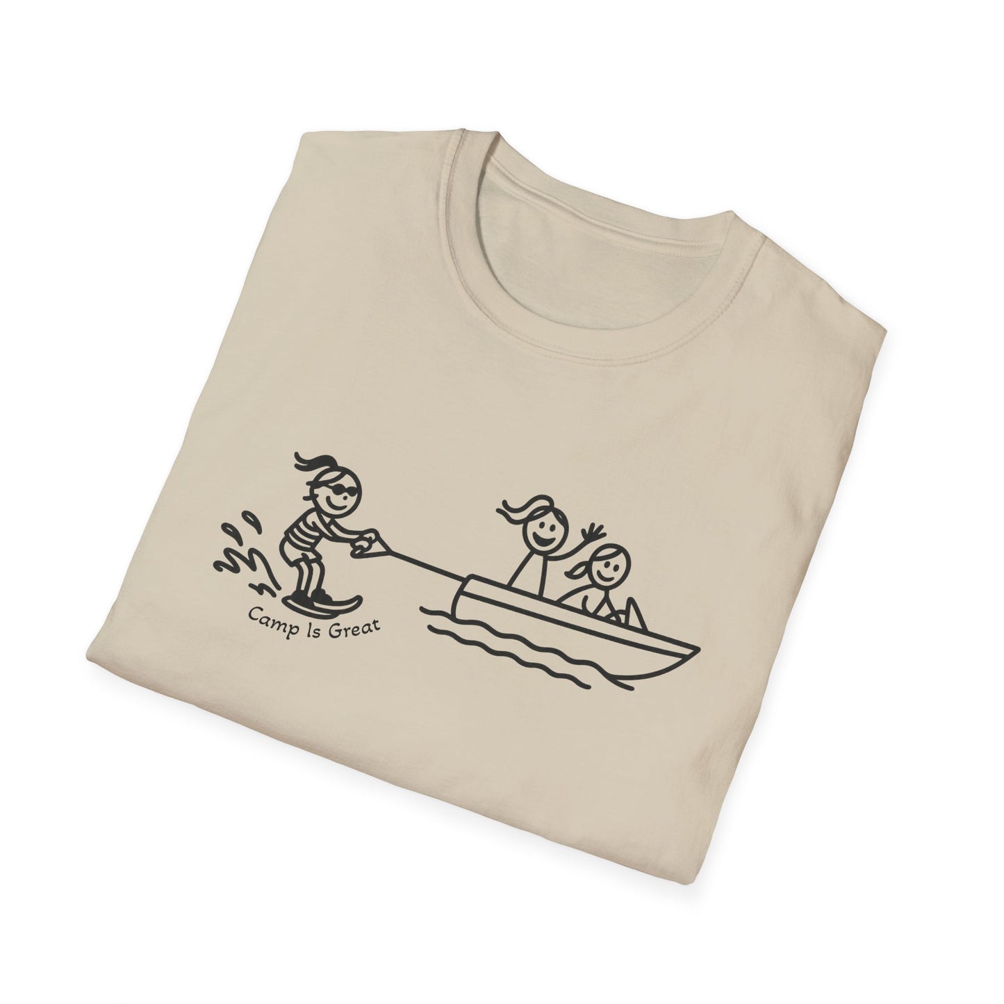 Unisex Softstyle T-Shirt Waterski