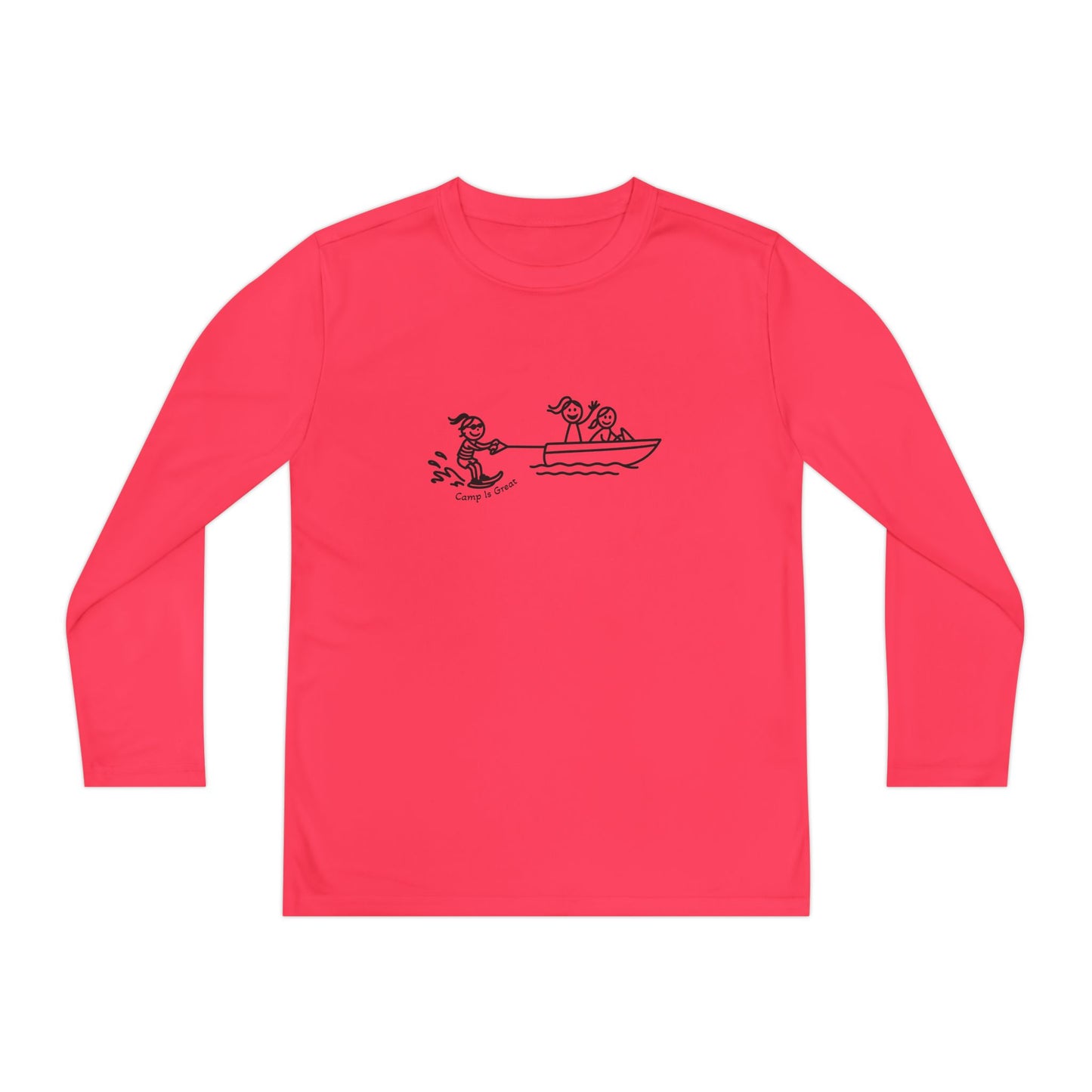 Youth Long Sleeve Competitor Tee Waterski