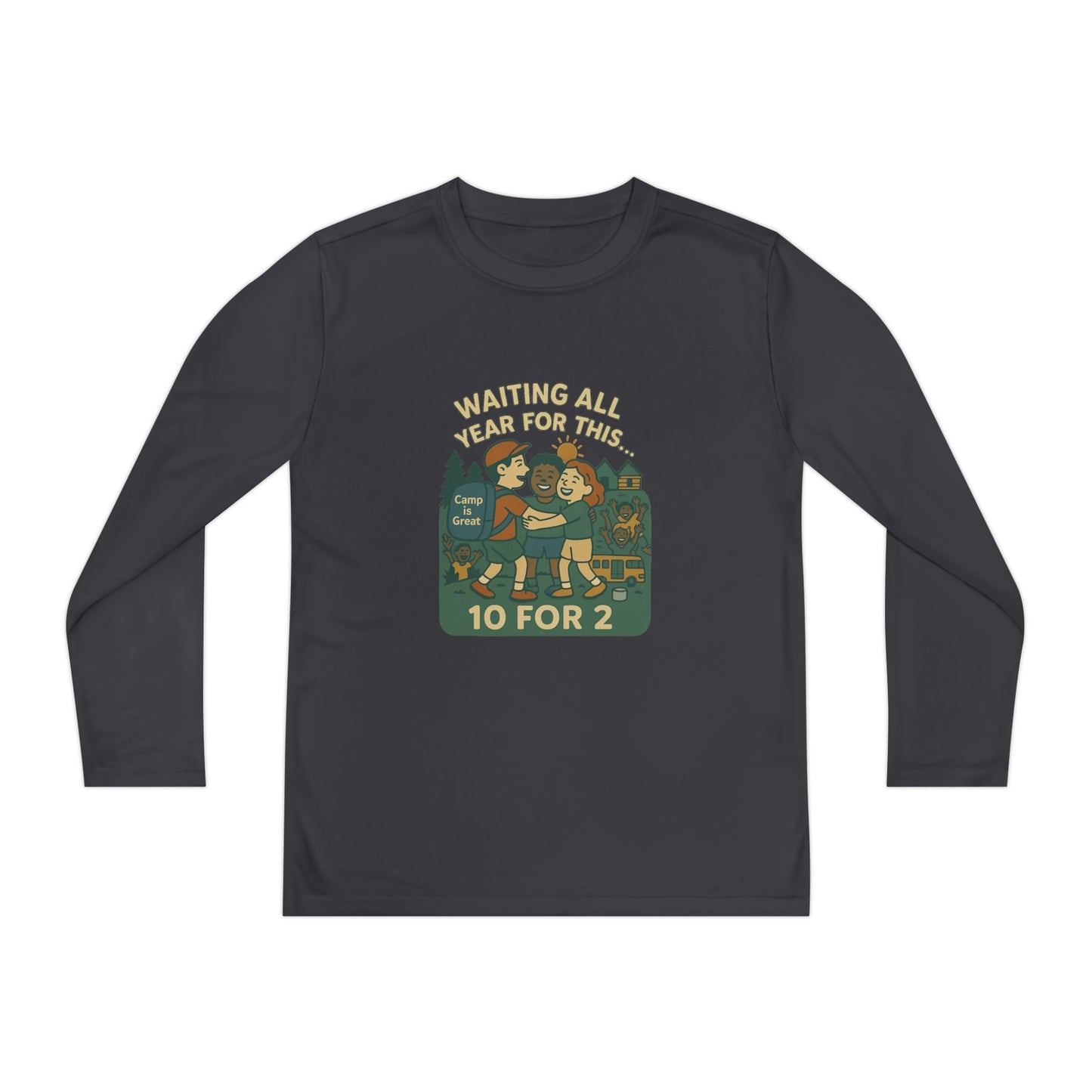Youth Long Sleeve Competitor Tee Opening Day
