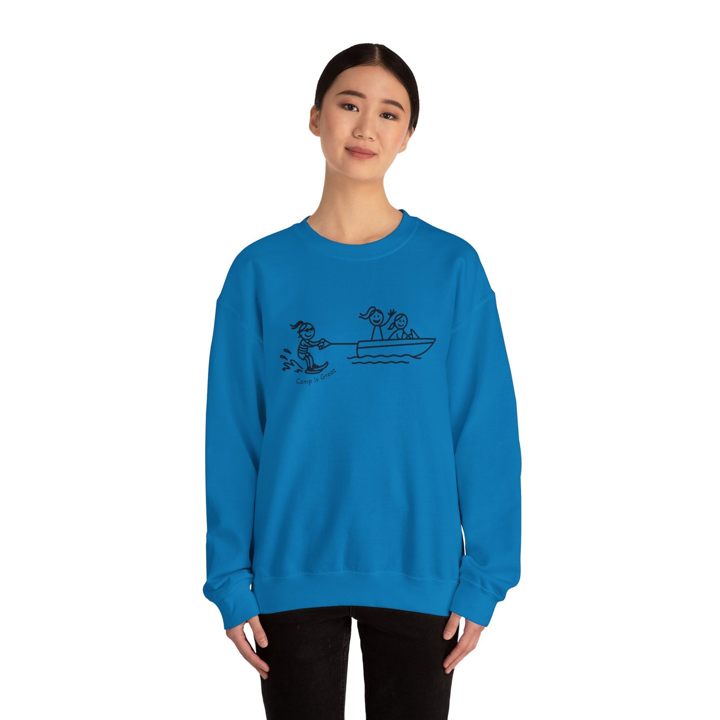Unisex Heavy Blend™ Crewneck Sweatshirt Waterski