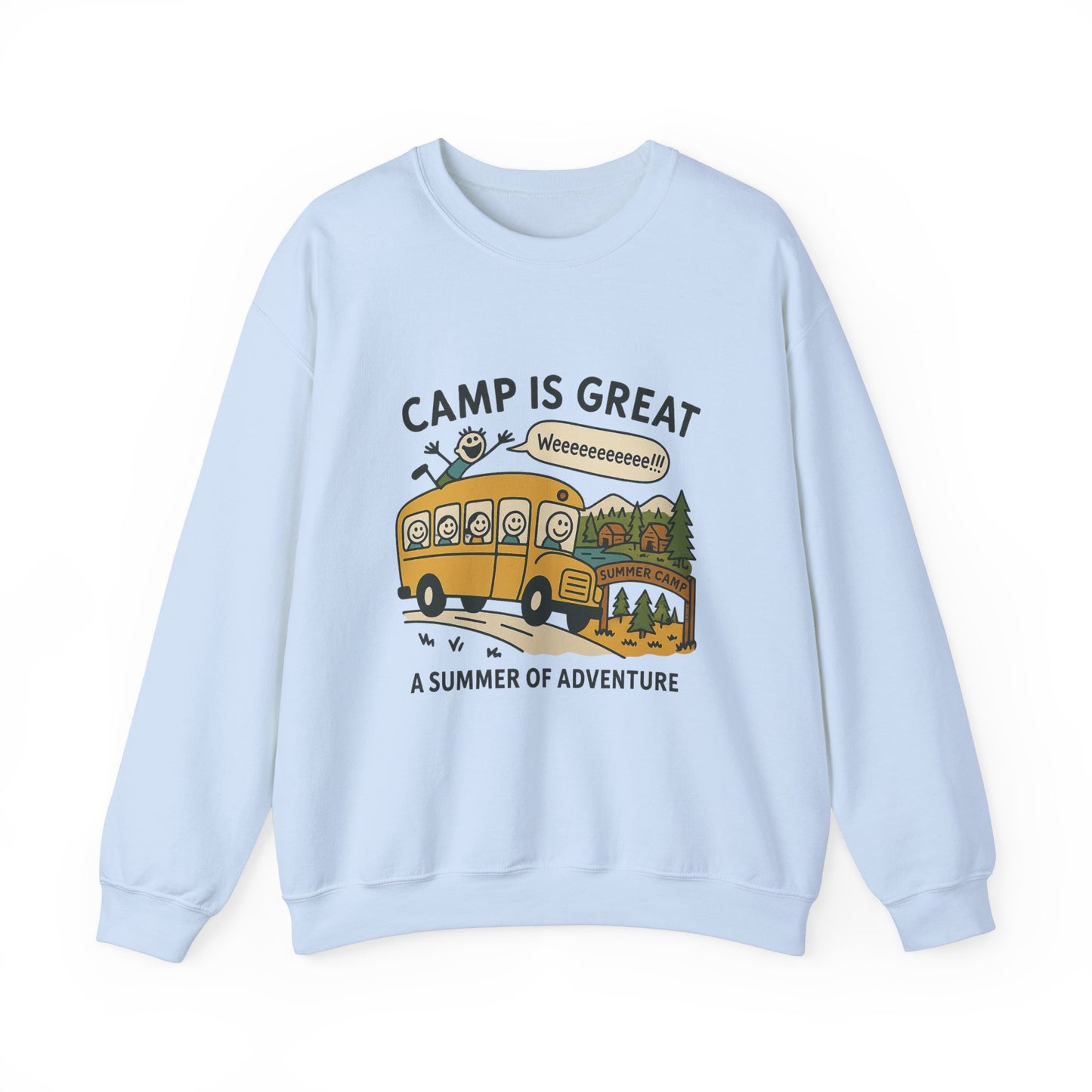 Unisex Heavy Blend™ Crewneck Sweatshirt Bus