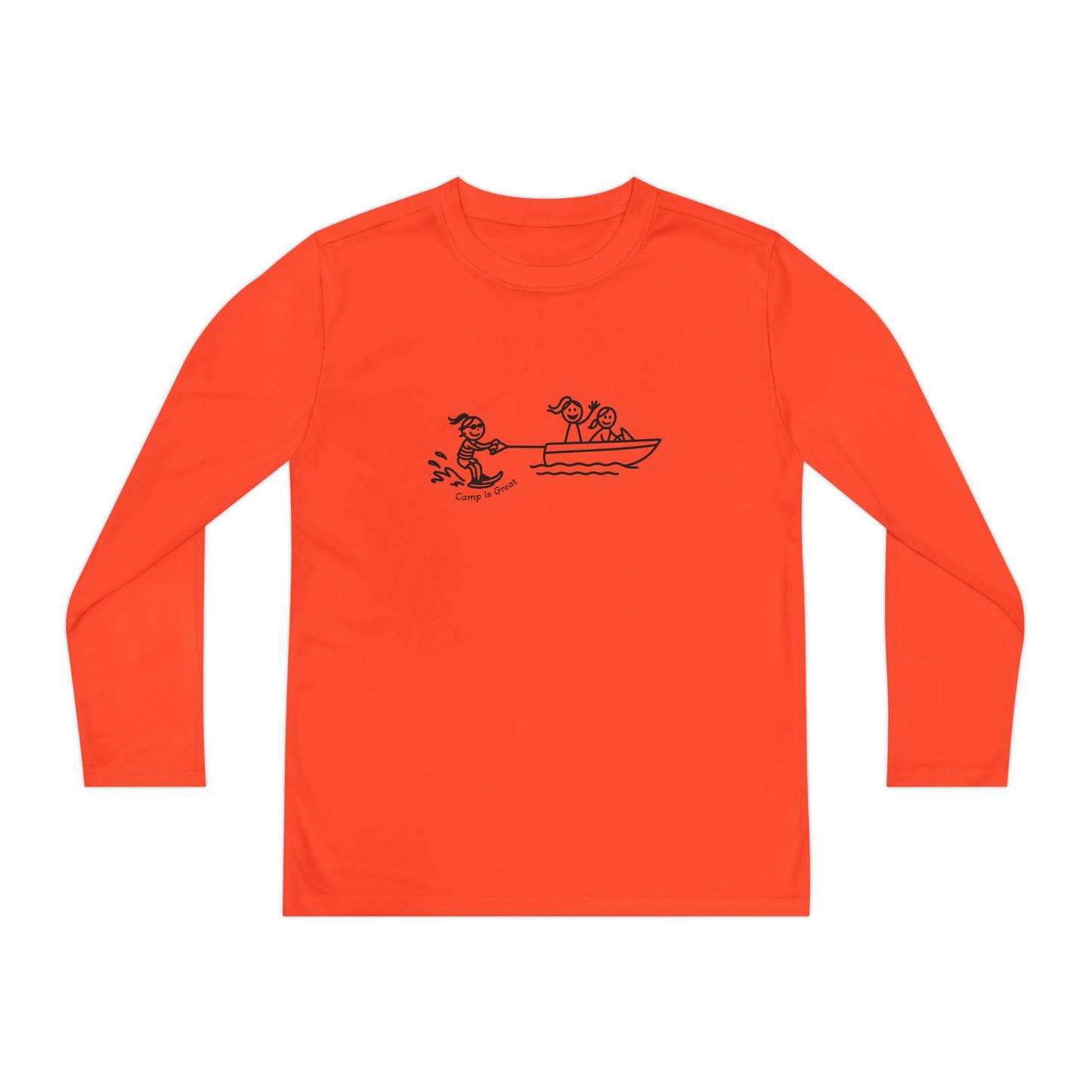 Youth Long Sleeve Competitor Tee Waterski