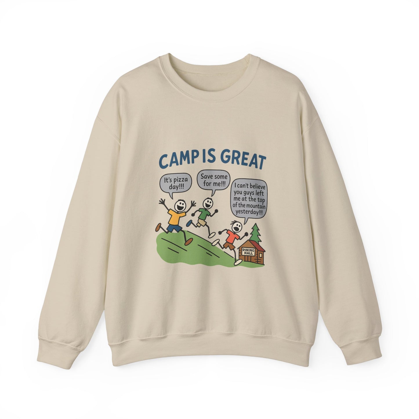 Unisex Heavy Blend™ Crewneck Sweatshirt Pizza Day