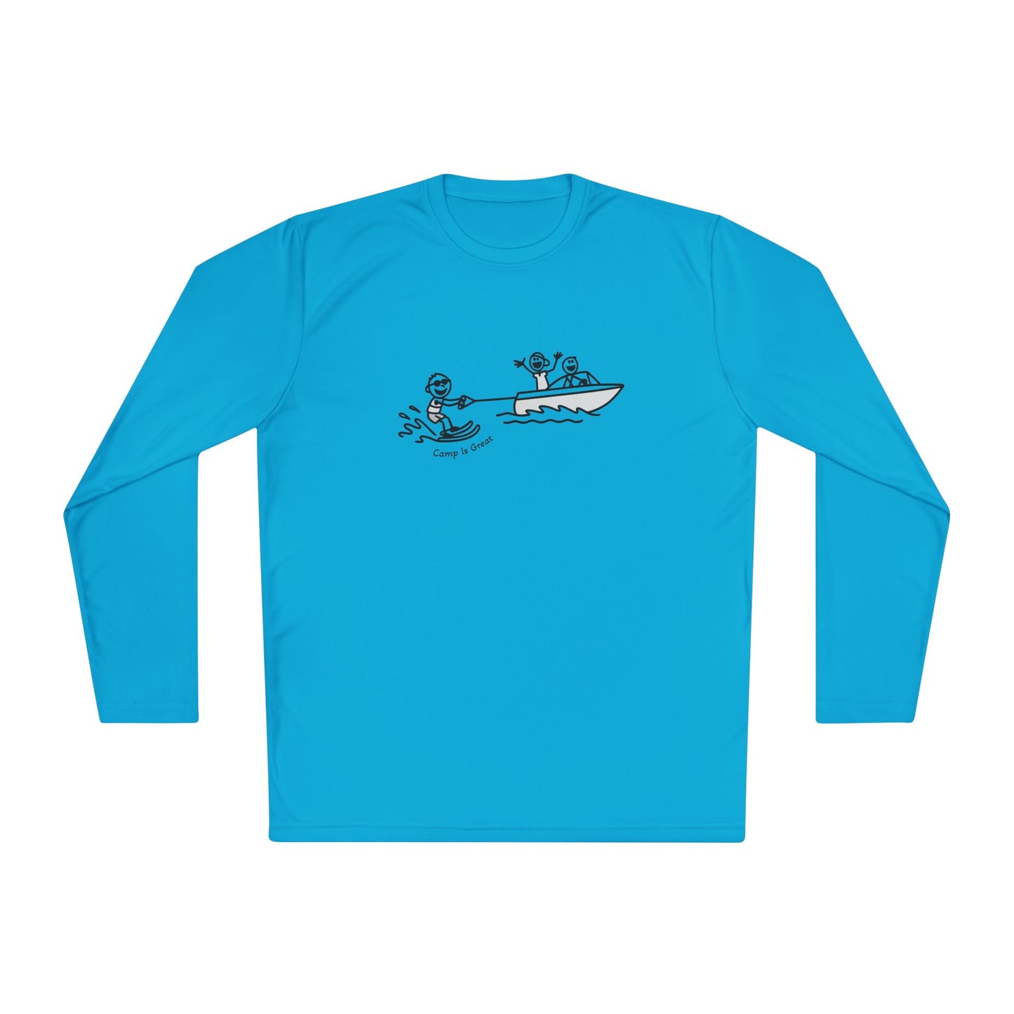 Unisex Lightweight Long Sleeve Tee Waterski