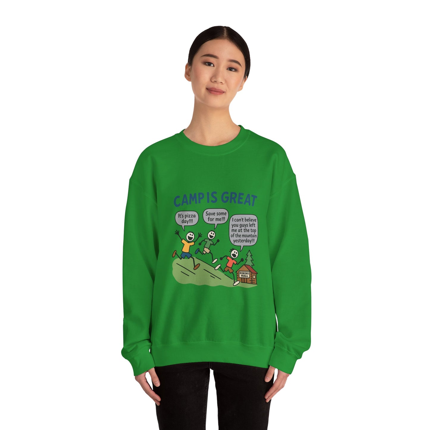 Unisex Heavy Blend™ Crewneck Sweatshirt Pizza Day