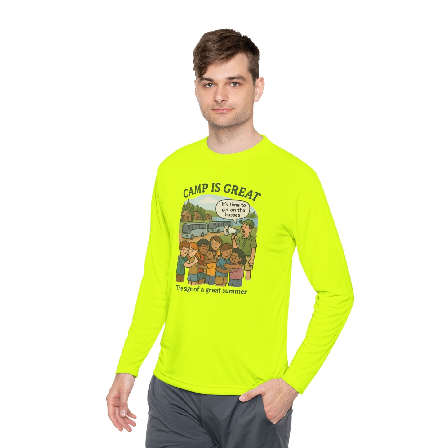Unisex Lightweight Long Sleeve Tee Closing Day